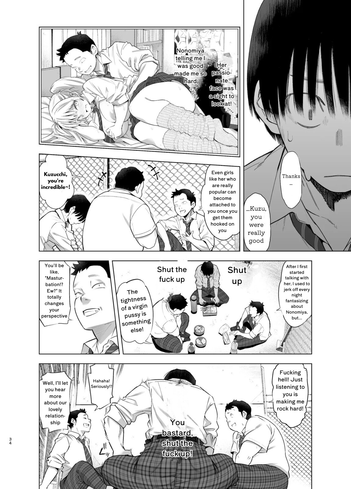Hentai Manga Comic-If only I could have honestly said that I loved you that day.-Read-31